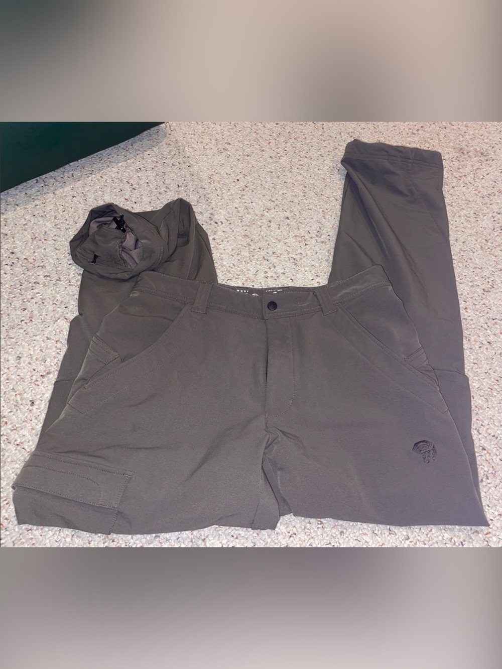 Mountain Hardwear Straight-Leg Hiking Pants — Olive